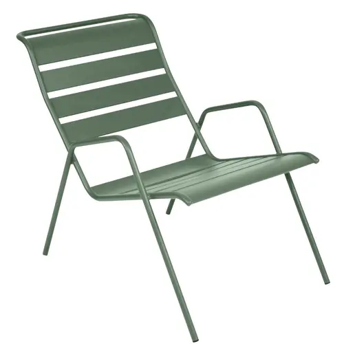 Fauteuil bas coloris cactus Monceau Fermob - 73 cm