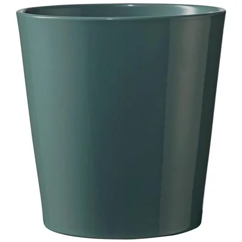 Cache-pot coloris vert Dallas Orchidée - Ø 13 cm