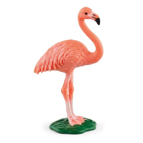 Flamant rose multicolore Wild Life - 5.3 cm
