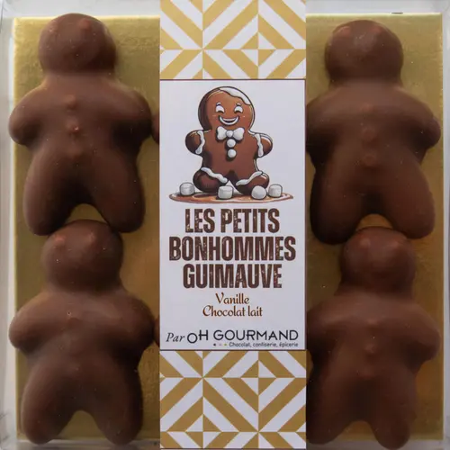 Manneles en chocolat et à la guimauve OH Gourmand - boîte de 120 g