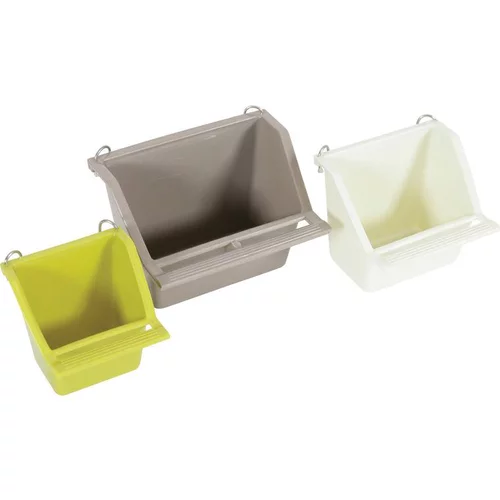 Mangeoire pour oiseau taille M coloris assortis 9x7x7,5 cm