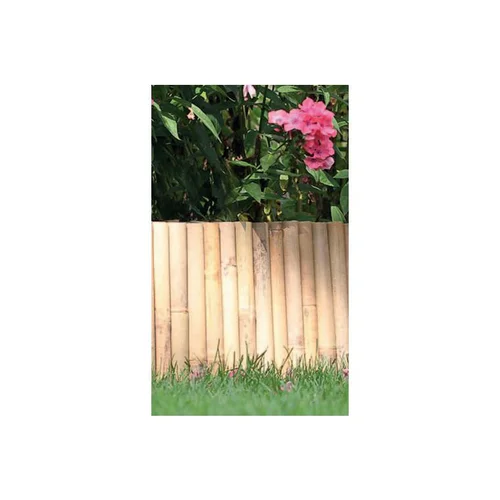 Bordure à planter en bambou naturel Nortene - 100 x 35 cm