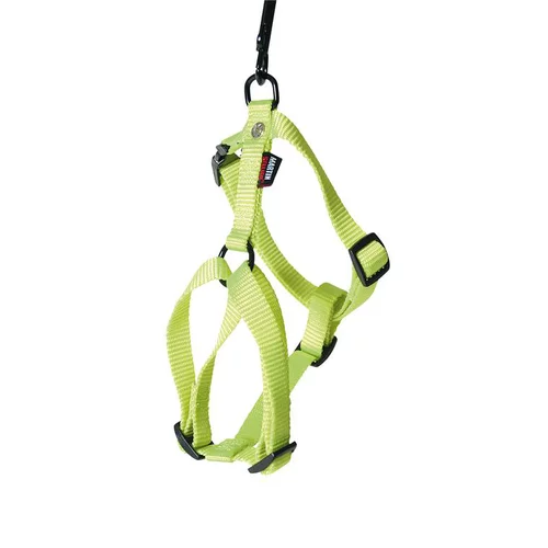 Harnais Confort vert citron pour chien - 4x90/110 cm