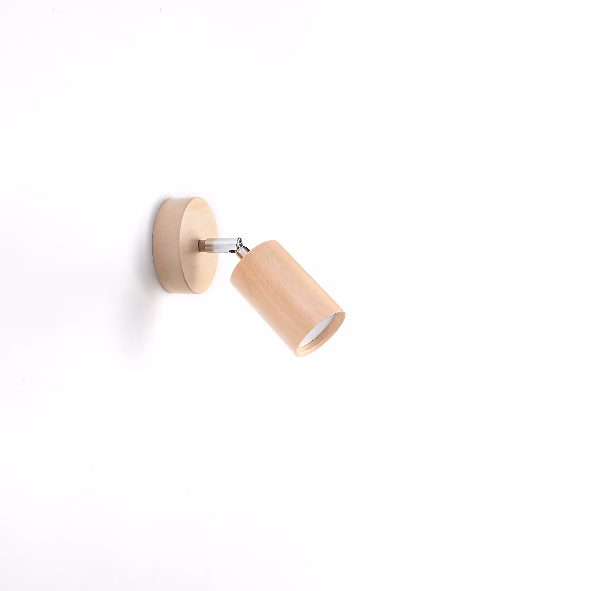 Applique en bois 1 ampoule 4000K – 10 × 20 × 20cm Sollux