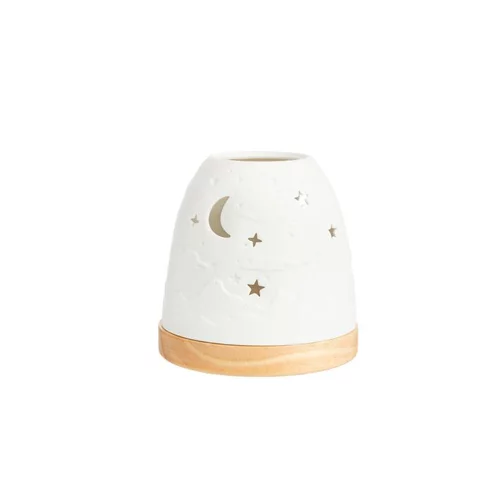 Mini igloo nuit étoilée coloris blanc en céramique