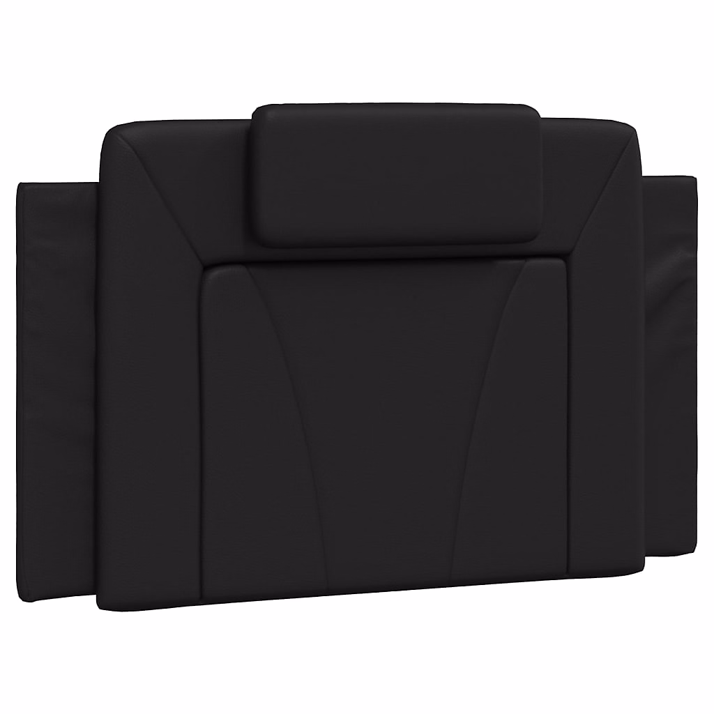 Lit, literie et linge de lit – Coussin de tête de lit Viana noir 80 cm similicuir vidaXL