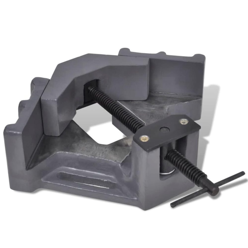 VIDAXL Etau d'angle de perceuse a pression manuelle 115 mm – Matériel de jardin