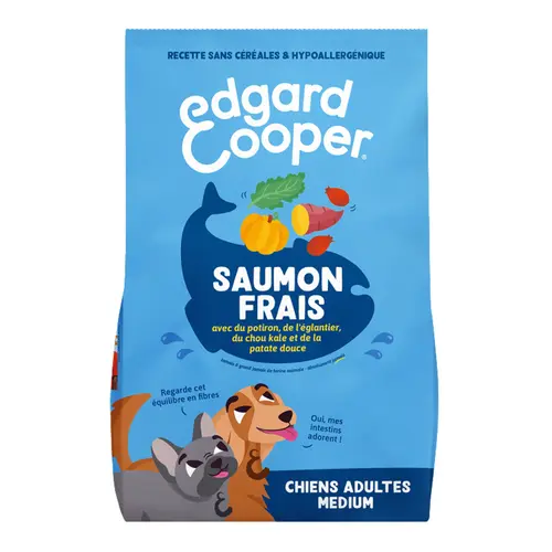 Croquettes pour chien adulte au saumon sans céréales Edgard & Cooper - 2,5 kg