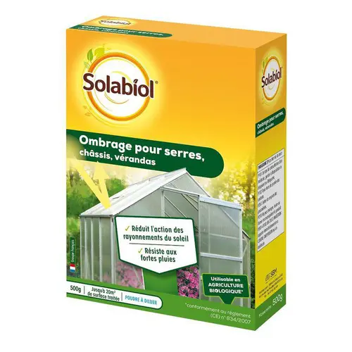 Ombrage pour serre Solabiol - 500 g