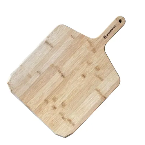 Planche à découper pizza en bambou Le Marquier - L 31 x P 48 x H 2 cm