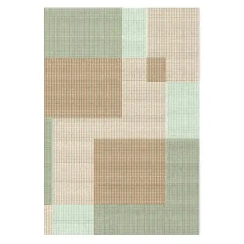 Tapis d'extérieur en polypropylène recyclé multicolore Doux