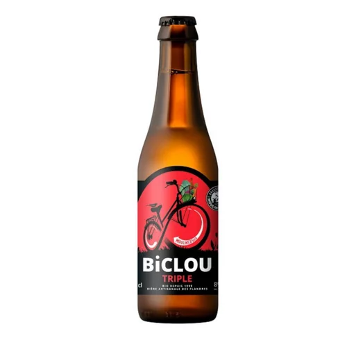 Bière Biclou triple bio - 33 cl