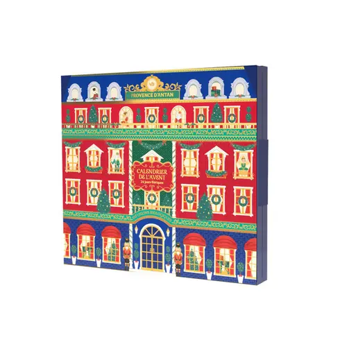 Calendrier de l'avent 24 sachets de tisane bio Provence d'Antan - 32 x 29 cm