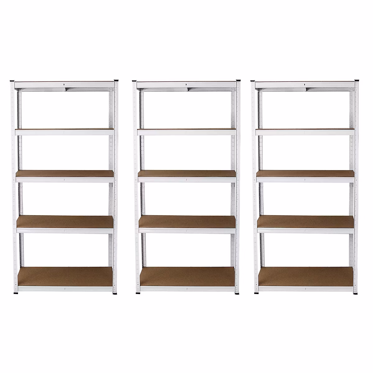 3 x E – Rax Étagère Blanches 90 × 40 × 180cm