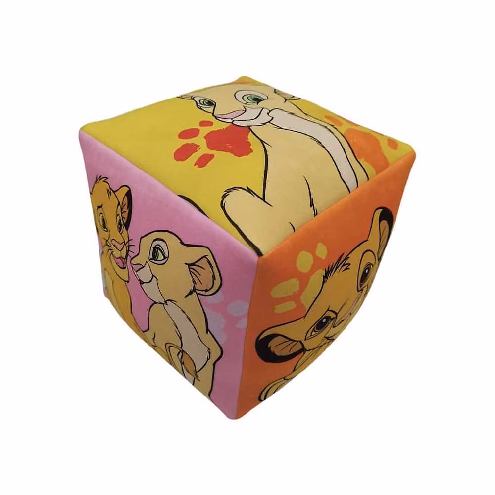 Coussin premium – Cube, LE ROI LION, Microfibre, 25 × 25 × 25 cm
