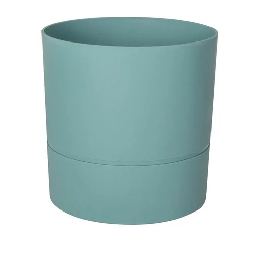 Pot vert eucalyptus Eda Aquaduo - Ø 24,3 x H 24,3 cm