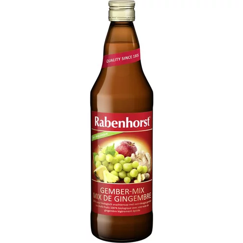 Jus de fruits Mix de gingembre bio en bouteille de 75 cl