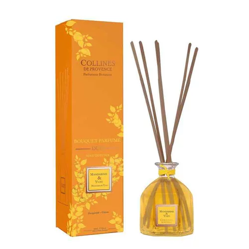 Bouquet parfumé senteur mandarine yuzu Collines de Provence - 500 ml