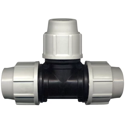 Raccord de compression avec té égal Plasson Ø 25 mm