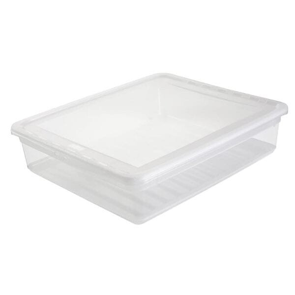Boîte de rangement 8 litres avec couvercle anti poussière | Boîte de rangement