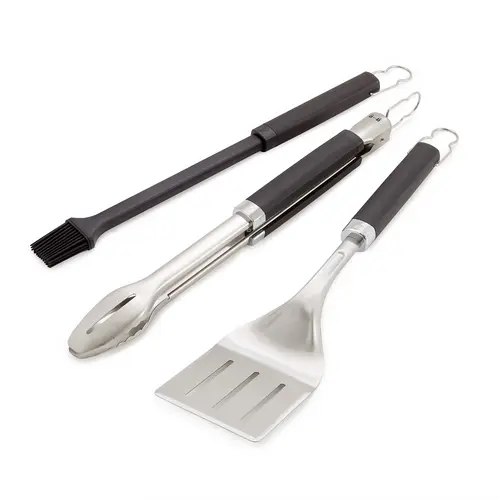 Kit de 3 accessoires Better pour barbecue (pince, spatule, pinceau) Weber - 58 cm