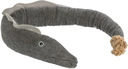 Jouet pour chien en peluche et corde Trixie Be Nordic anguille Karl - 94 cm