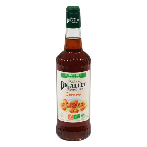 Sirop de caramel bio - 70 cl