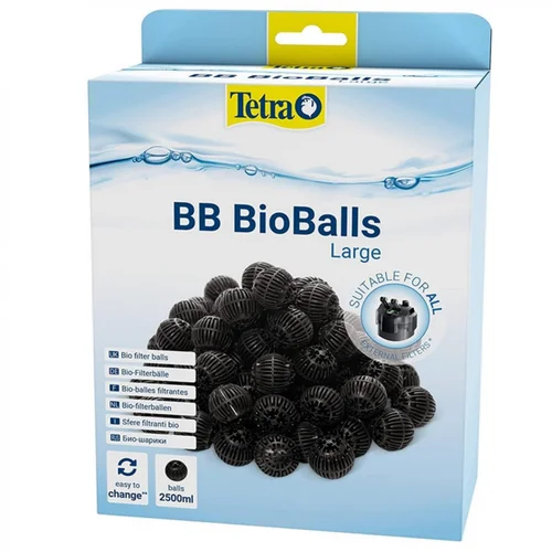 Bio-balles plastiques large, favorisant la biodégradabilité TETRA BB BioBalls