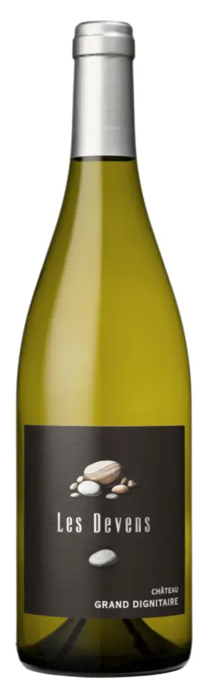 Vin blanc Côtes du Rhône bio Château grand Dignitaire Les Devens - 75 cl
