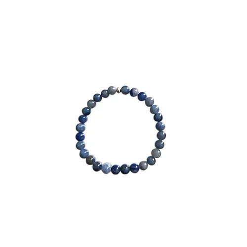 Bracelet aventurine bleue 6mm