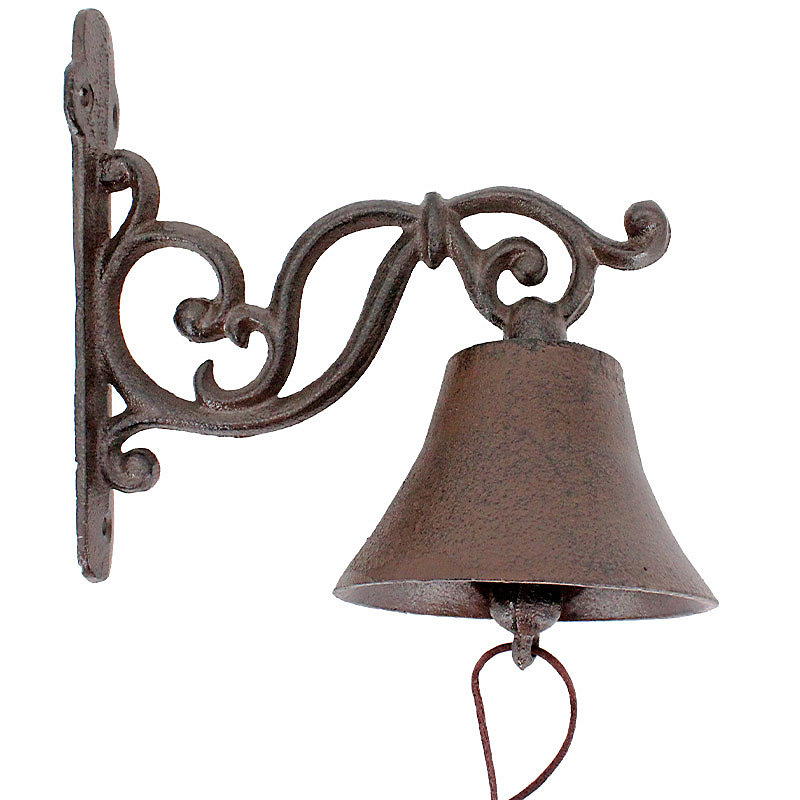 Cloche carillon en fonte 19 × 10 × 18cm