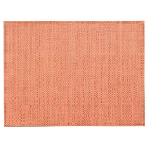 Set de table Canna coloris orange en polyester - 33 x 45 cm