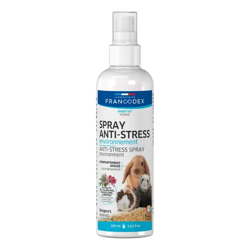 Spray anti-stress pour rongeur environnement Francodex - 100 ml