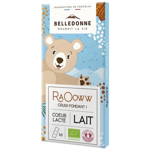 Tablette lait cœur lacté bio Belledonne - 80 g