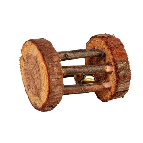 Rouleau clochette coloris marron - 5 cm