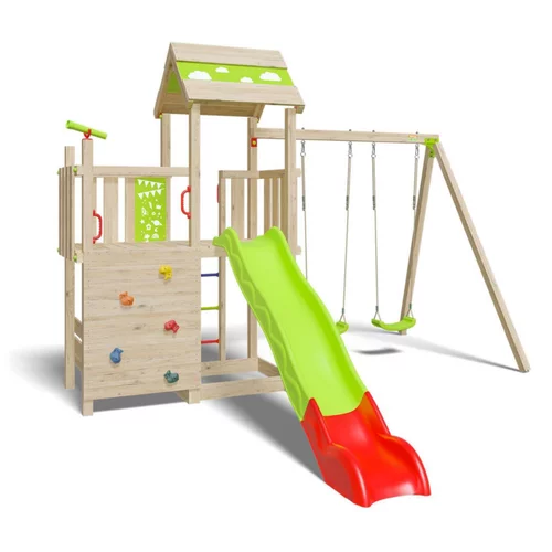 Aire de jeux bois avec bac à sable Utopia Xpression Trigano - 2,63 m