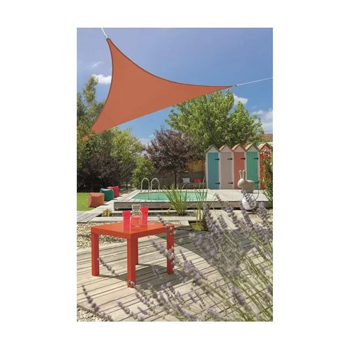 Voile ombrage camel 3,6 m triangulaire extensible