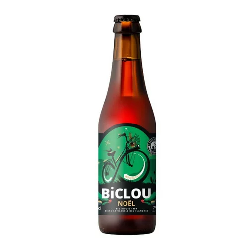 Bière biclou de Noël - 33 cl