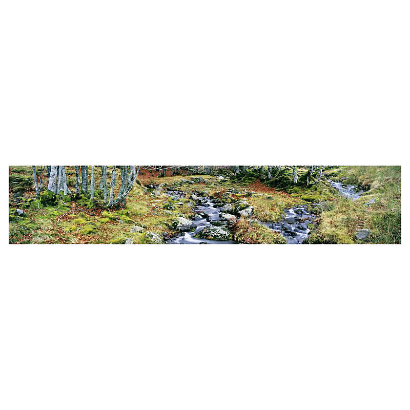 Brise vue imprimé IMPRAMAU – H.1 x L.5 m | 100% occultant | Made in France par Scenolia + kit de fixation offert