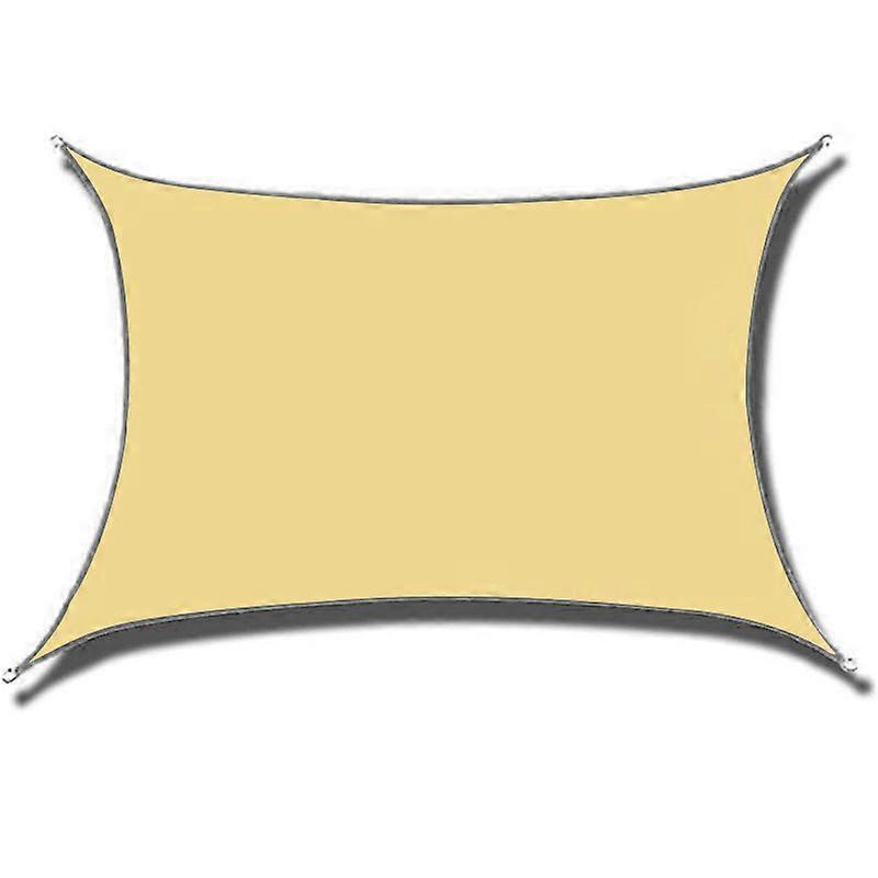 Voile d'ombrage rectangulaire, imperméable et résistante aux UV, 2 x 3 m, kaki – Aménagement du jardin