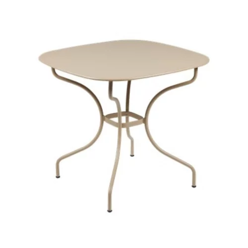 Table Opéra + FERMOB muscade L82xl82xh74