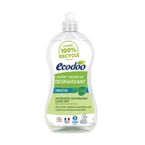 Liquide vaisselle dégraissant menthe Ecodoo - 500 ml