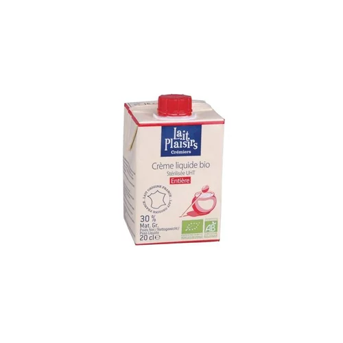Crème liquide entière Lait Plaisir - 20 cl