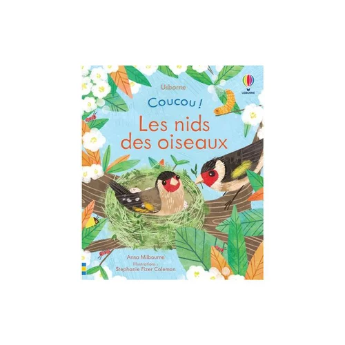 Livre "Coucou! Les nids d'oiseaux", Ed USBORNE
