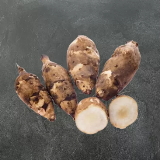 Biologische aardpeer fuseau knollen