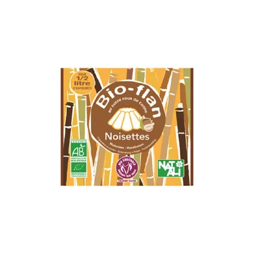 Bio Flan Noisettes sachet 40g