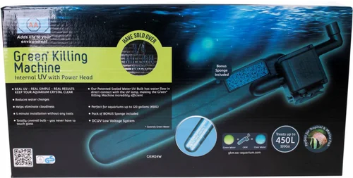 Stérilisateur UV 24W pour aquarium coloris noir Antinea