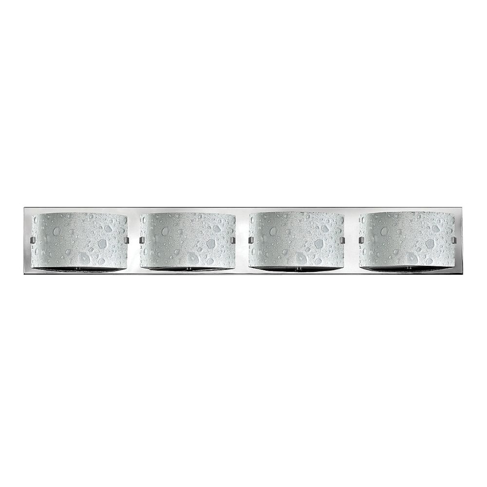 Elstead Daphne | Applique murale à 4 ampoules pour salle de bain – chrome poli IP44 – G9