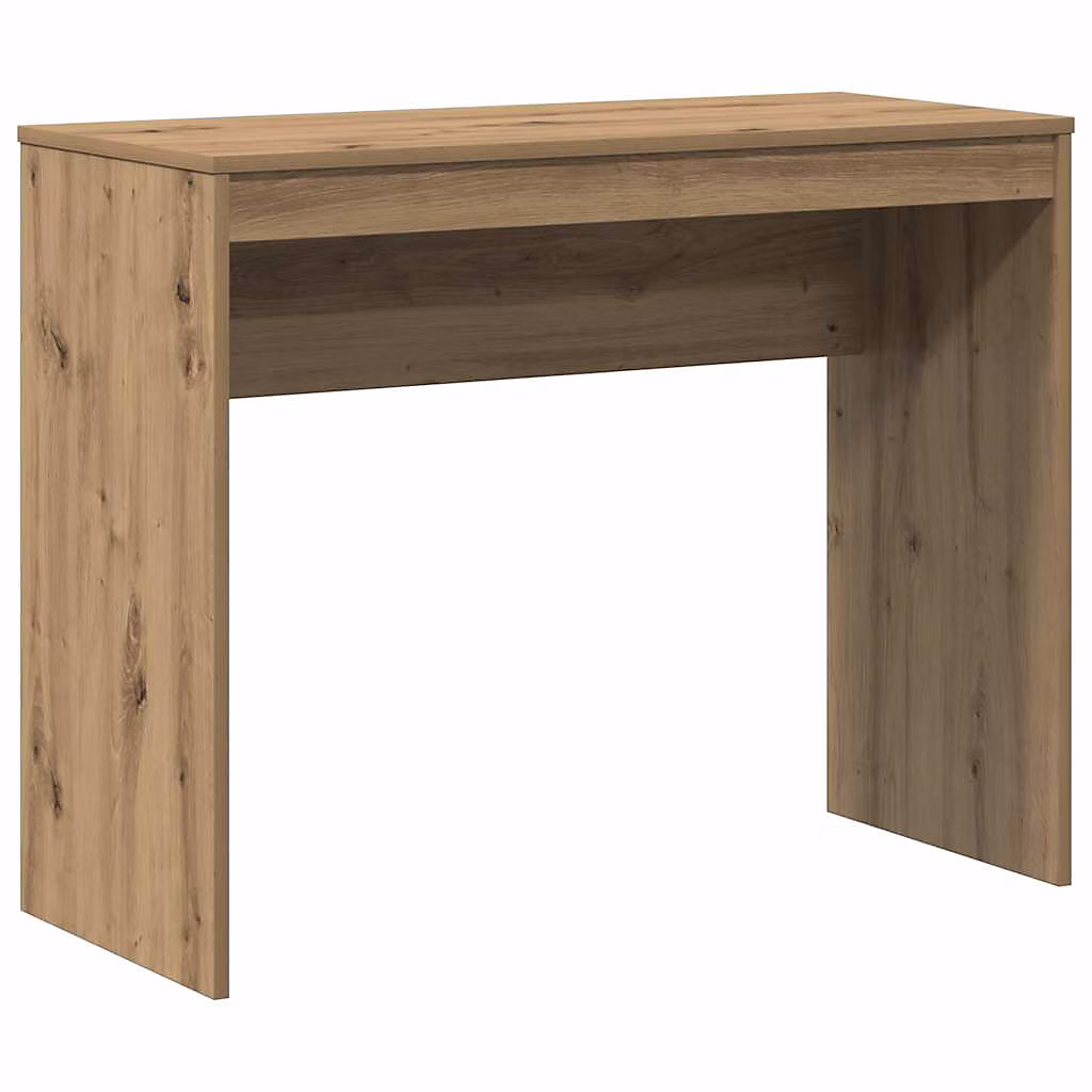 Bureau chêne artisanal 90 × 40 × 72 cm bois d'ingénierie vidaXL