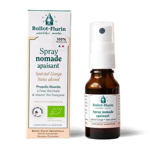 Spray nomade apaisant bio Ballot Flurin - 15 ml